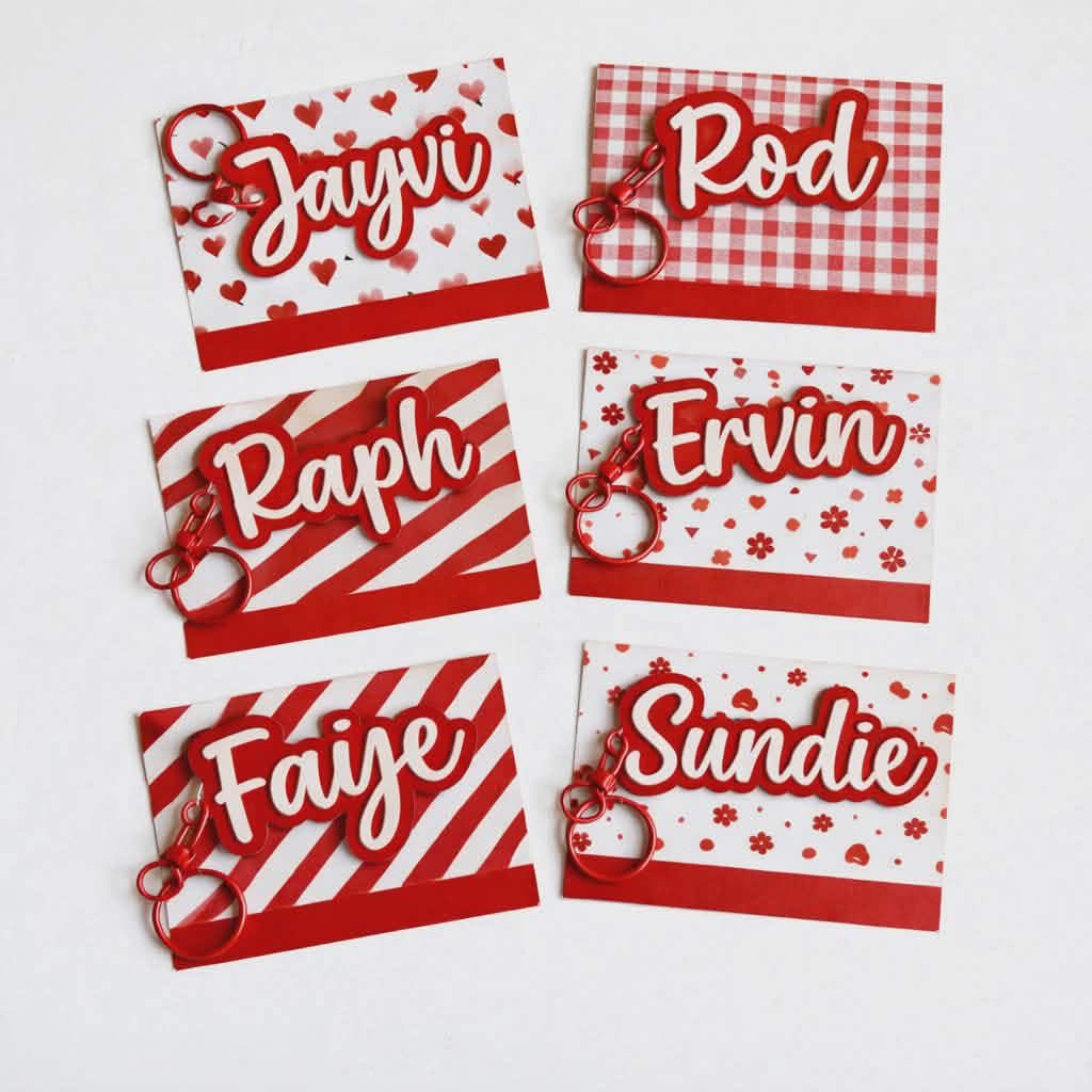 Customized 3D Bag/Keychains